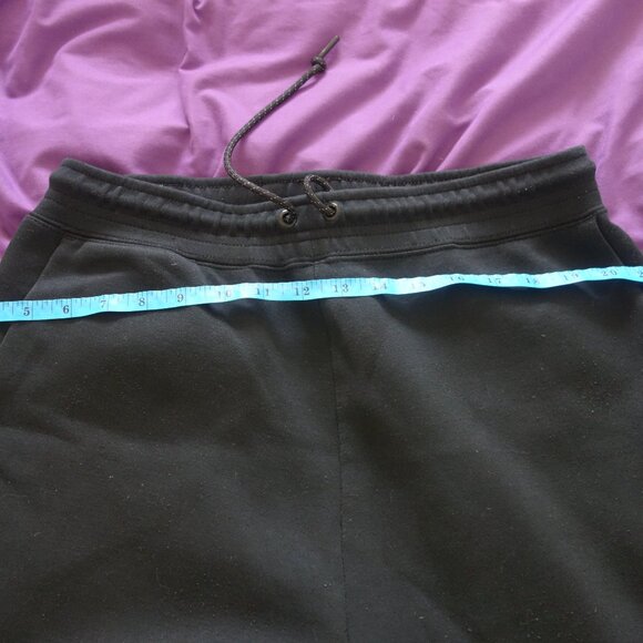 Nike 66% Cotton/34% Polyester Size M Black Sweat Pants - Picture 7 of 16